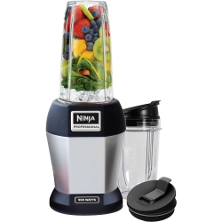 NINJA Bl450C, Nutri Pro Personal Blender for Juices, Shakes & Smoothies, 18 And 24 OZ