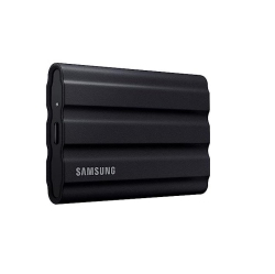 SAMSUNG Refurbished (Good) T7 Shield 4Tb USB 3.2 External SSD Drive (Mu-Pe4T0S/am) - In Black