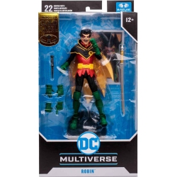 DC Multiverse Vs Vampires 7 Inch Action Figure Exclusive - Vampire Robin Label In Gold