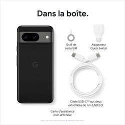 Refurbished (Excellent) - Google Pixel 8 128GB - Obsidian