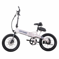 GOTRAX F1V2 Folding Electric Bike for Adults, 350W/48V 10.4Ah/32Kph/64Km/20" 2.6" Fat Tire E-Bike With Lcd Display