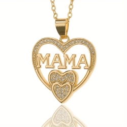 GENER Show Mom You Care: Love Pendant Necklace In Multicolor