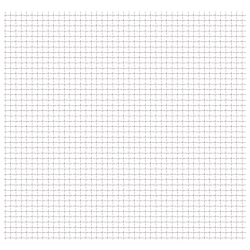 VIDAXL Crimped Garden Wire Fence Stainless Steel 100X85 Cm 21X21X2.5Mm