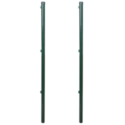 VIDAXL Fence Posts 2 PCs 115 Cm