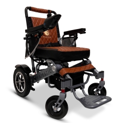 MAJESTIC Iq-7000 Af Luxury Electric Wheelchair | Auto-Folding, Remote Control, Lightweight, Airline Approved | Up to 21 Km Range, Durable | Frame