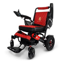 MAJESTIC Iq-7000 Af Luxury Electric Wheelchair | Auto-Folding, Remote Control, Lightweight, Airline Approved | Up to 21 Km Range, Durable | Frame