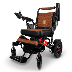 MAJESTIC Iq-7000 Af Luxury Electric Wheelchair | Auto-Folding, Remote Control, Lightweight, Airline Approved | Up to 21 Km Range, Durable | Frame