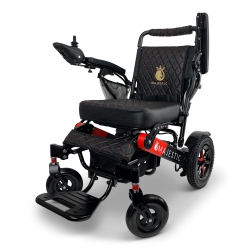 MAJESTIC Iq-7000 Af Luxury Electric Wheelchair | Auto-Folding, Remote Control, Lightweight, Airline Approved | Up to 21 Km Range, Durable | Frame