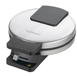 CUISINART Round, Non-Stick Waffle Maker, Stainless Steel