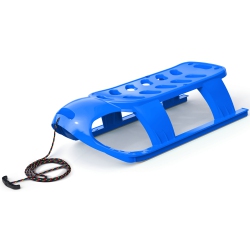 ARCTICTHRILL Snow Sled for Kids - Snowventure Sledge - Toboggan With Pull Rope; Outdoor Plastic Winter Sleigh for Toddlers & Kids