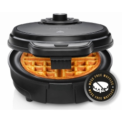 STRAK Anti-Overflow Belgian Waffle Maker W/shade Selector, Temperature Control