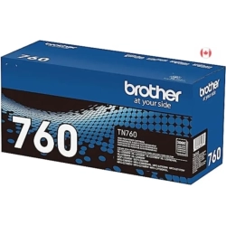 BROTHER Tn760 High Yield Mono Laser Toner Cartridge (3, 000 Pages, Black)
