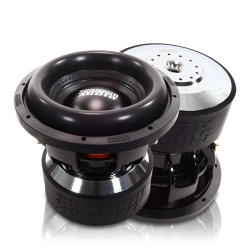 SUNDOWN AUDIO X-10 V.3 D1 10" 2000W Rms Dual 1-Ohm Voice Coil Dvc Car Subwoofer