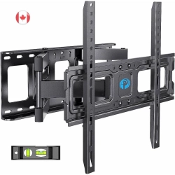 GENER Full Motion Tv Wall Mount for 26-65 Inch Tvs, Up to 99Lbs And Vesa 400X400Mm, Articulating Swivel Extension Tilt Leveling Led Lcd Oled 4K Flat
