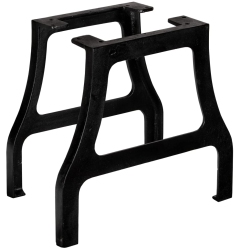 VIDAXL Coffee Table Legs 2 PCs A-Frame Cast Iron