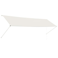 VIDAXL Retractable Awning 400X150 Cm Cream