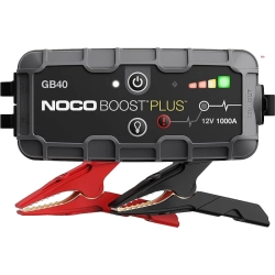 NOCO Boost Plus GB40 1000 Amp 12-Volt Ultrasafe Lithium Jump Starter Box - Car Battery Booster Pack, Portable Power Bank Charger, Jumper Cables - Up