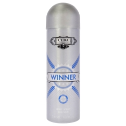 CUBA Winner By for Men - 6.6 OZ Body Spray