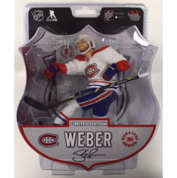 NHL Hockey Montreal 6 Inch Static Figure Premium Sports - Shae Weber Jersey In White