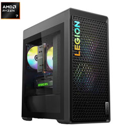 Lenovo Legion Tower 5 Gaming PC - Storm Grey (AMD Ryzen 7 7700/32GB RAM/1TB SSD/RTX 4060/Win 11)