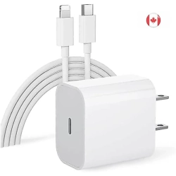 KEEGUARD 20W Fast Charging USB Type-C to Lightning Phone Charger for Iphone 11, 12, 13 - Quick, Efficient, Portable, High-Speed, Universal, Smart