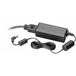 HP Poly 25W Power Adapter With Power Cord - - (86P04Aa#aba) In Black