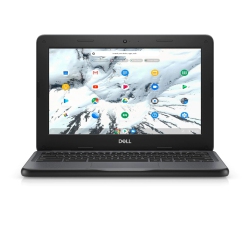 DELL Refurbished (Good) – Chromebook 3100 11.6" Non-Touch Screen, Intel Celeron-N4000 Dual-Core Processor 1.1Ghz, 4GB Ram, 16GB SSD, Chrome Os