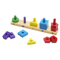MELISSA & DOUG Stack And Sort Board