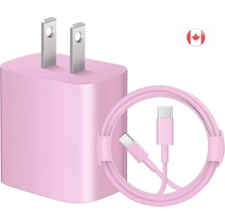 GENER Iphone 14 13 12 11 Fast Charger - Apple Mfi Certified 20W Pd USB-C Rapid Wall Charger \w 6Ft Cables - Compatible \w Iphone 14/14 Pro/14 Pro