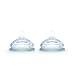 COMOTOMO Replacement Nipples for Baby Bottles - Slow Flow 0-3 Months