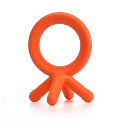 COMOTOMO Silicone Baby Teethers (Orange)