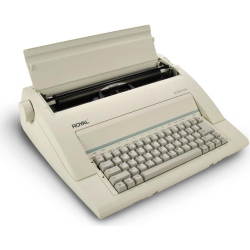 ROYAL CONSUMER Scriptor Typewriter - - (69149V) In Beige