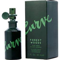 LIZ CLAIBORNE Curve Forest Woods By Cologne Spray 1 OZ