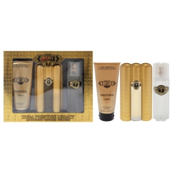 CUBA Prestige Legacy By for Men - 3 PC Gift Set 3OZ Edt Spray, 6.6OZ Shower Gel, 3.3OZ After Shave