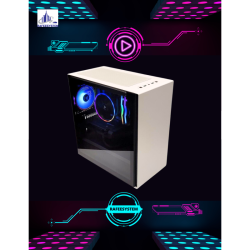 RAFEESYSTEM Rs-M109 Gaming PC Amd Ryzen 7 5700X Geforce Rtx 3060, 1Tb M.2 Nvme SSD, 16GB RGB Ram, Wi-Fi, Windows 11 Home