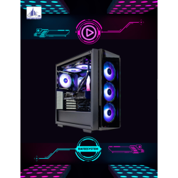 RAFEESYSTEM Rs-M108 Gaming PC Intel Core I5-13600Kf, Geforce Rtx 4070, 32GB Ram, 2Tb M.2 Nvme SSD, 240MM Aio, Wi-Fi 6, Windows 11 Home