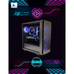 RAFEESYSTEM Rs-M112 Gaming PC Amd Ryzen 7 5700X Geforce Rtx 3070, 1Tb M.2 Nvme SSD, 16GB RGB Ram, Wi-Fi Windows 11 Home