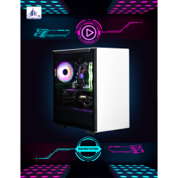 RAFEESYSTEM Rs-M116 Gaming PC Intel Core I5-10400 Rtx 3060 1Tb M.2 Nvme SSD 16GB RGB Ram 3200Mhz Wi-Fi Windows 11 Home