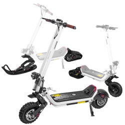 PHANTOM GOGO G63 3-In-1 Electric Scooter for Dirt, Roads And Snow \w Interchangeable 11" Tires| 1500W | 31Km/h | 40Km Range | Escooter for Adults |