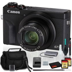 CANON Powershot G7 X Mark Iii Digital Camera (Intl Model) With Two 128GB Sd Bundle