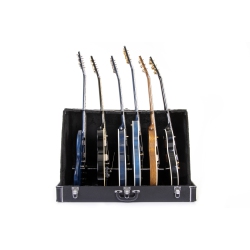 YORKVILLE SOUND 6-Guitar Travel Case Stand