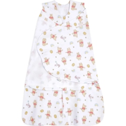 HALO INNOVATIONS Halo Disney Cotton Sleepsack Swaddle 1.5Tog - Winne Rainbows (Small, 13-18 Lbs)