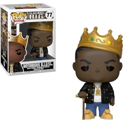 FUNKO 31550 Pop Rocks: Music-Notorious B.i.g. With Crown Collectible Figure, Multicolor