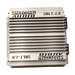 SUNDOWN AUDIO Salt-1.5 Monoblock 1500W Rms Linkable Digital Class-D Amplifier
