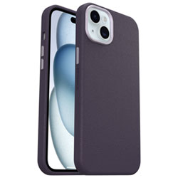 OtterBox Symmetry Cactus Leather Fitted Hard Shell Case for iPhone 15 Plus - Purple