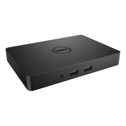 DELL Refurbished (Good) - Wd15 Monitor Docking Station | 4K \w 130W Adapter | Compatibility \w USB-C Laptops | USB 3.0, HDMI, VGA, Mini Displayport