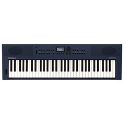 Clavier De Création Musicale À 61 Touches Go:keys 3 De Roland - Bleu Minuit