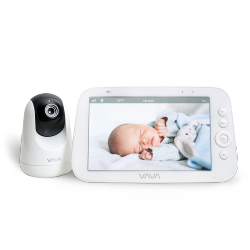 VAVA 8" 1080P HD Video Baby Monitor Split View, Night Vision, Zoom/pan/tilt & 2-Way Audio (Ih020)