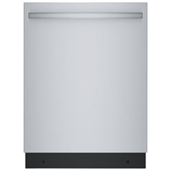 Bosch 800 Series 24" 44dB Built-In Dishwasher with Stainless Steel Tub & Third Rack (SGX78C55UC) - SS