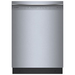 Open Box - Bosch 300 Series 24" 46dB Built-In Dishwasher with Third Rack - Stainless Steel - Scratch & Dent